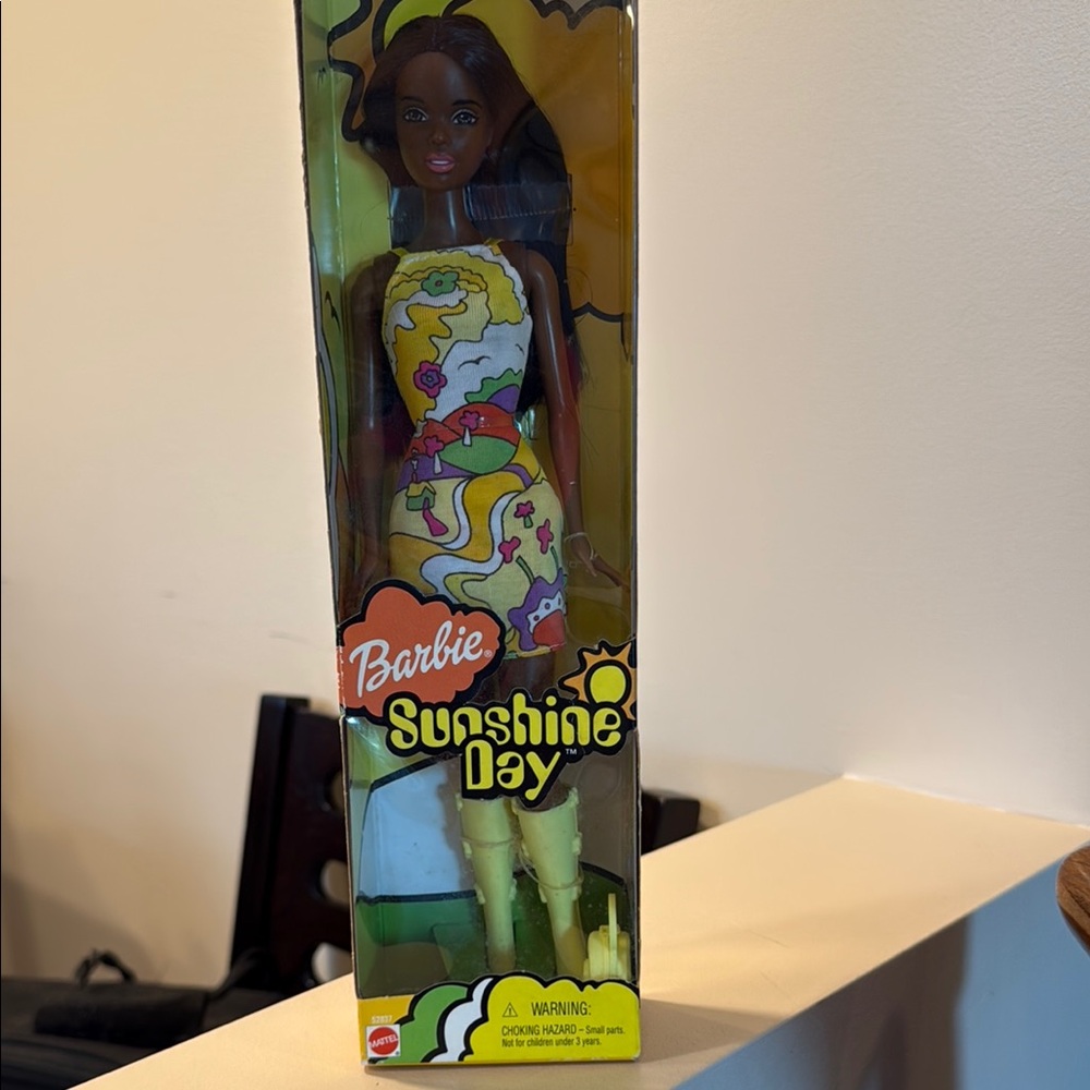 Barbie Sunshine Day Doll - Yellow and Pink Outfit